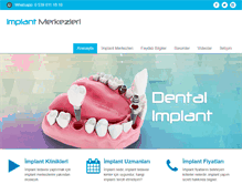 Tablet Screenshot of implant-merkezi.com